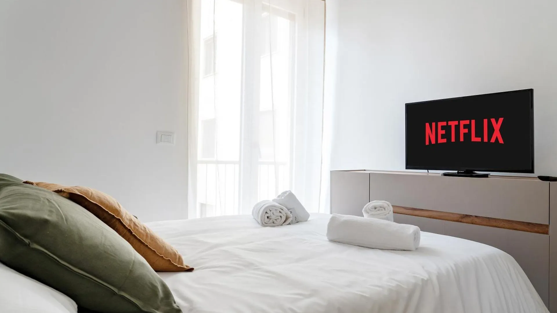 Porta Romana Nuovo Trilocale Wifi E Ac Mediolan Apartament